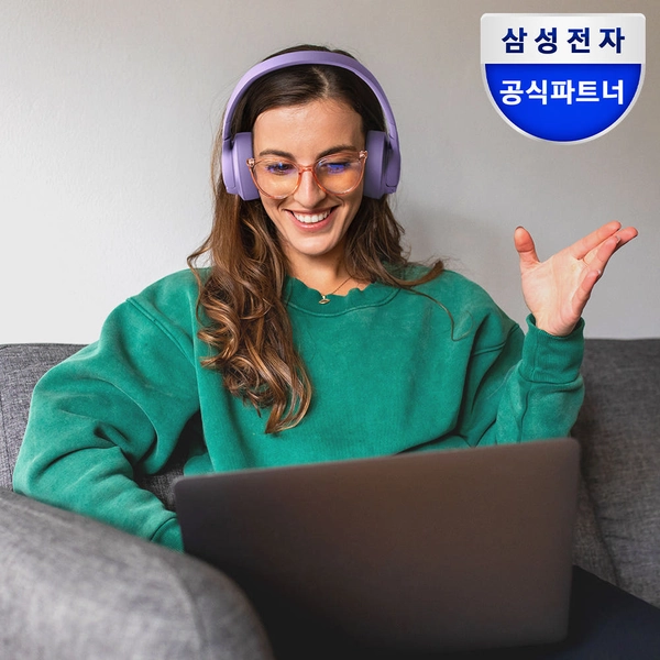 삼성전자 JBL T770NC 헤드셋 - 퍼플 색상
